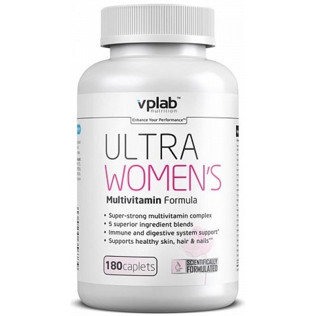 VPLab Nutrition Ultra Women Multivitamin 180 caplets photo