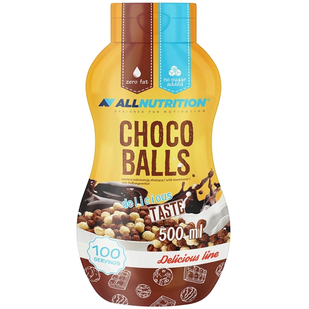 AllNutrition Mērce 500 ml - Choco Balls bilde AllNutrition Mērce 500 ml - Choco Balls fotogrāfija