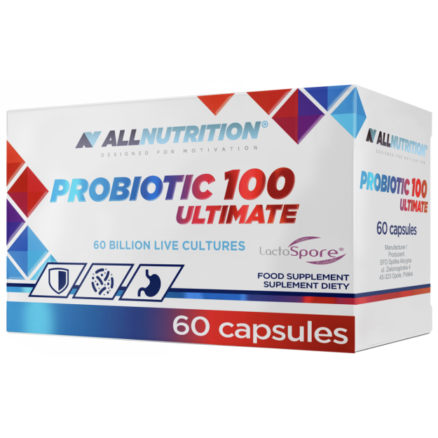 Probiotic 100 Ultimate 60 kapslit LactoSpore