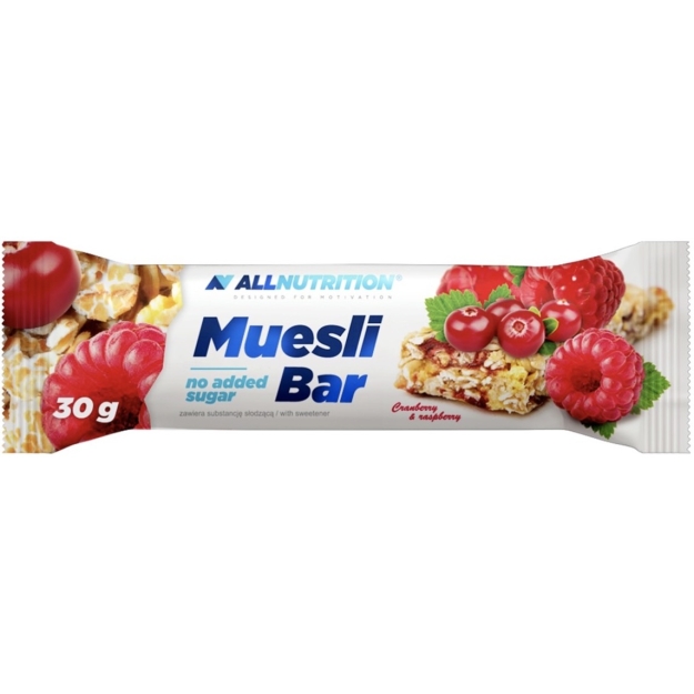 Muesli bar 30 г - клюква и малина