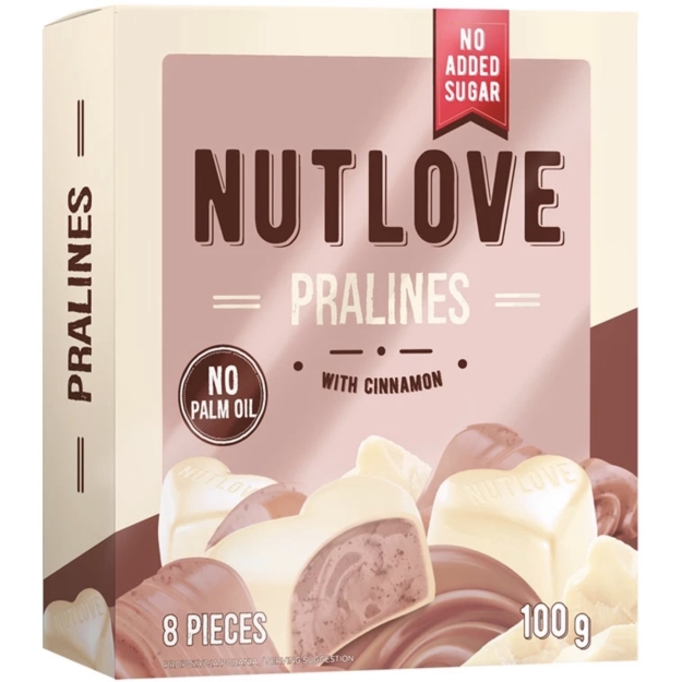 AllNutrition Nutlove Pralines 100 g - cinamono paveikslėlį AllNutrition Nutlove Pralines 100 g - cinamono nuotrauka