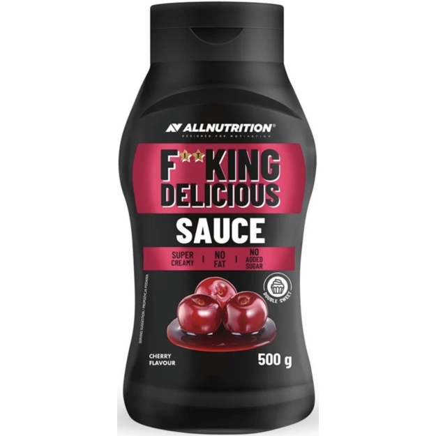 AllNutrition Fitking Delicious Sauce 500 g - kirss pilt AllNutrition Fitking Delicious Sauce 500 g - kirss foto