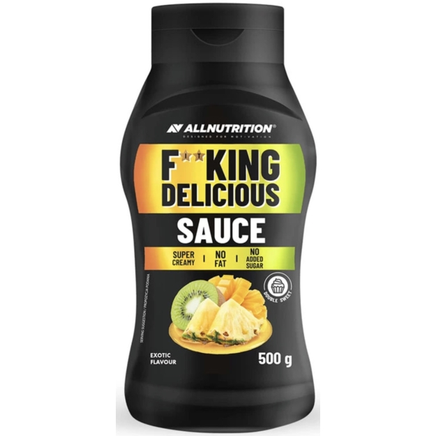 AllNutrition Fitking Delicious Sauce 500 g - eksootiline pilt AllNutrition Fitking Delicious Sauce 500 g - eksootiline foto
