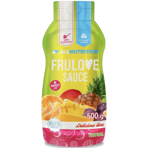 AllNutrition Frulove padažas 500 g - tropinis paveikslėlį AllNutrition Frulove padažas 500 g - tropinis nuotrauka