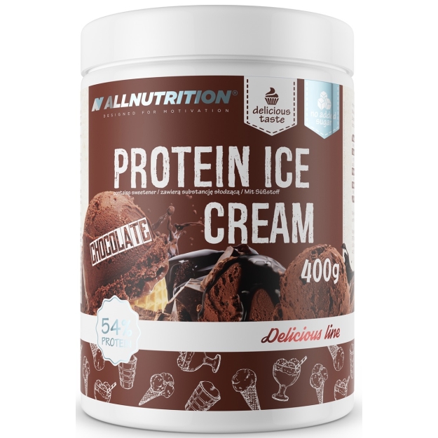AllNutrition Baltyminiai ledai 400 g šokolado nuotrauka