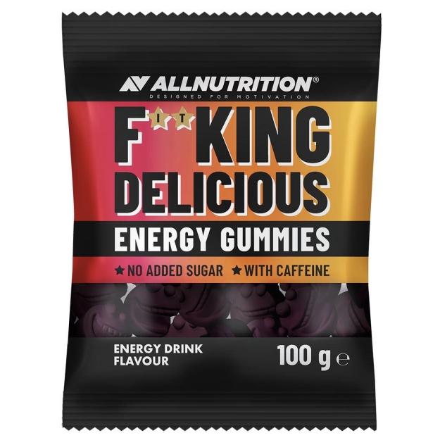AllNutrition Fitking Delicious Energia kummikommid 100 g pilt AllNutrition Fitking Delicious Energia kummikommid 100 g foto