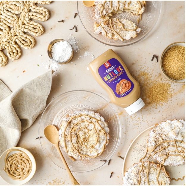 AllNutrition Nutlove Sauce 280 g - cinamono sausainių traškėjimas paveikslėlį AllNutrition Nutlove Sauce 280 g - cinamono sausainių traškėjimas nuotrauka