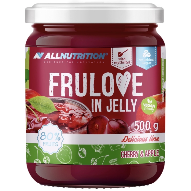 Frulove in Jelly 500 g - Vyšnia ir obuolys
