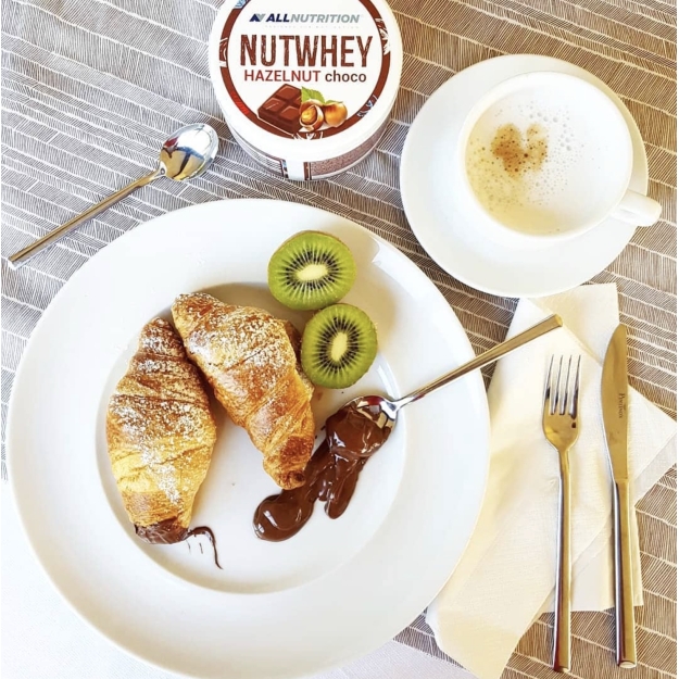 AllNutrition Nutwhey 500 g - šokolādes lazdu rieksts bilde AllNutrition Nutwhey 500 g - šokolādes lazdu rieksts fotogrāfija