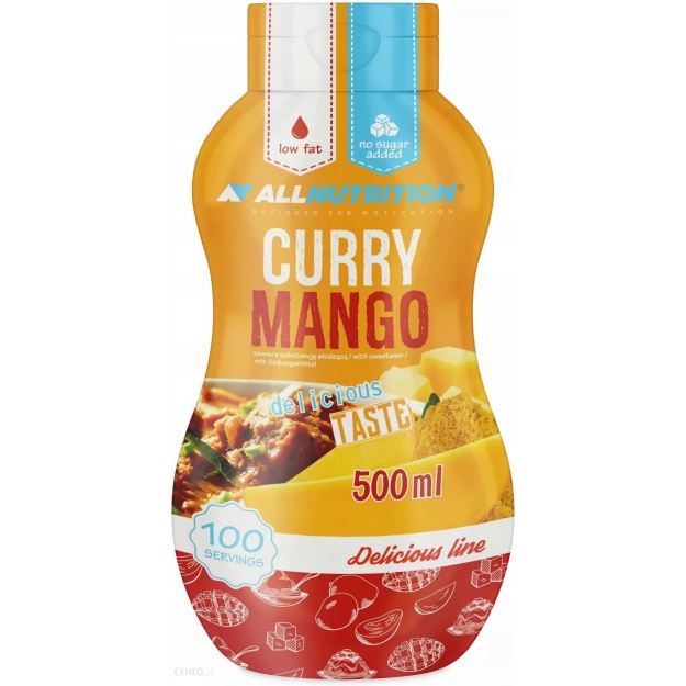 AllNutrition Classic Sauce 500 ml Curry Mango picture AllNutrition Classic Sauce 500 ml Curry Mango photo