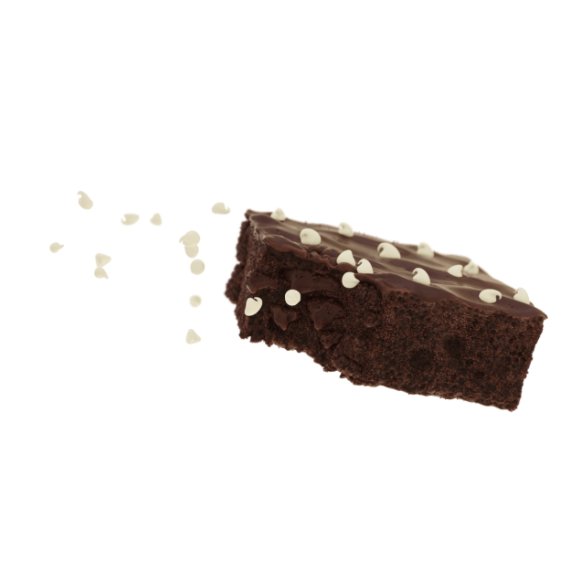 Alasature Brownie Sponies 60 g - White Chocolate Alasature Brownie Sponies 60 g - White Chocolate