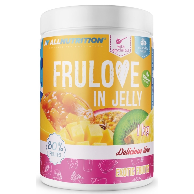AllNutrition Frulove In Jelly 1000 г - Экзотические фрукты AllNutrition Frulove In Jelly 1000 г - Экзотические фрукты