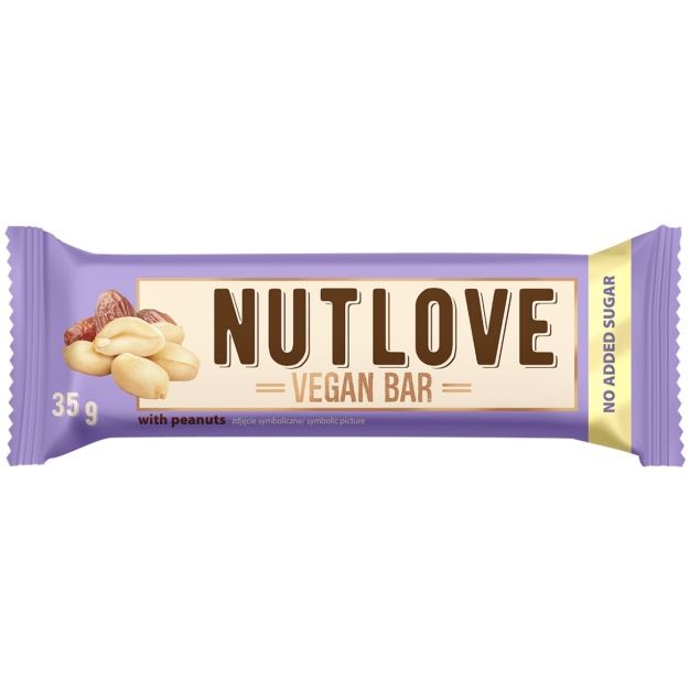 Nutlove Vegan Bar Peanut 40 g