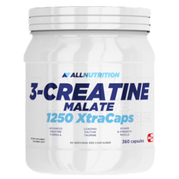AllNutrition 3-Creatine Malate 1250 Xtracaps 360 kapsulas AllNutrition 3-Creatine Malate 1250 Xtracaps 360 kapsulas