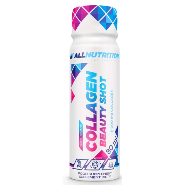 AllNutrition Collagen Beauty Shot 80 ml - Персик с апельсином