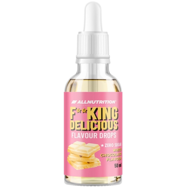 AllNutrition Fitking Flavour Drops 50 ml - Valge šokolaad AllNutrition Fitking Flavour Drops 50 ml - Valge šokolaad
