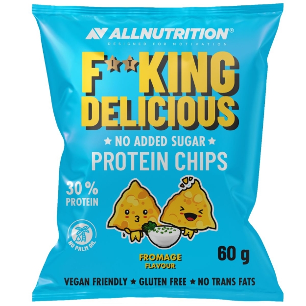 AllNutrition Protein Chips 60 g - Fromage Flavour AllNutrition Protein Chips 60 g - Fromage Flavour