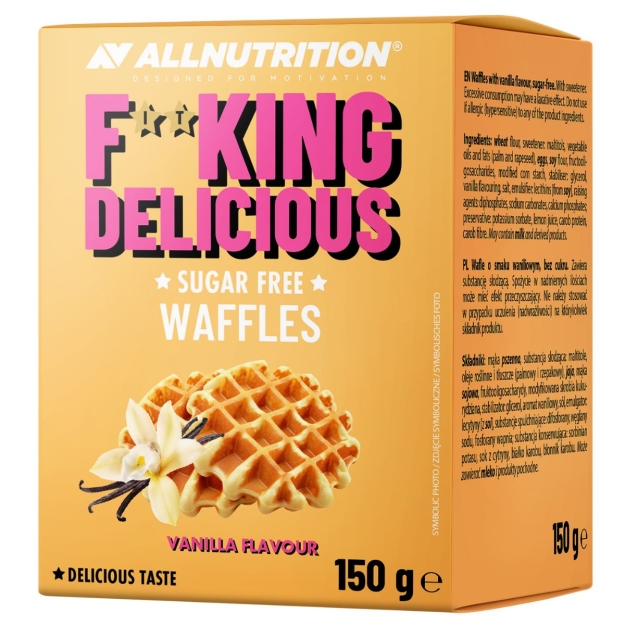 Fitking Delicious Wafers 150 g - Vanilla Fitking Delicious Wafers 150 g - Vanilla