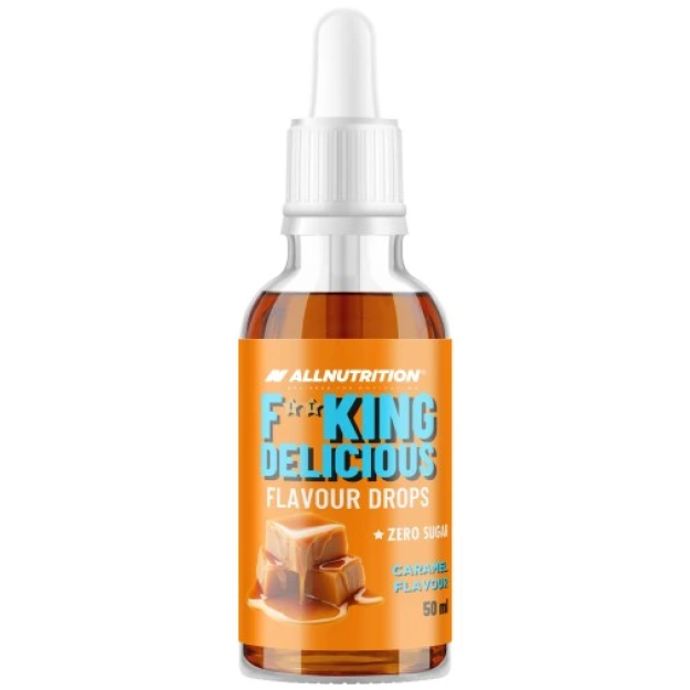 AllNutrition Fitking Flavour Drops 50 ml - Caramel AllNutrition Fitking Flavour Drops 50 ml - Caramel