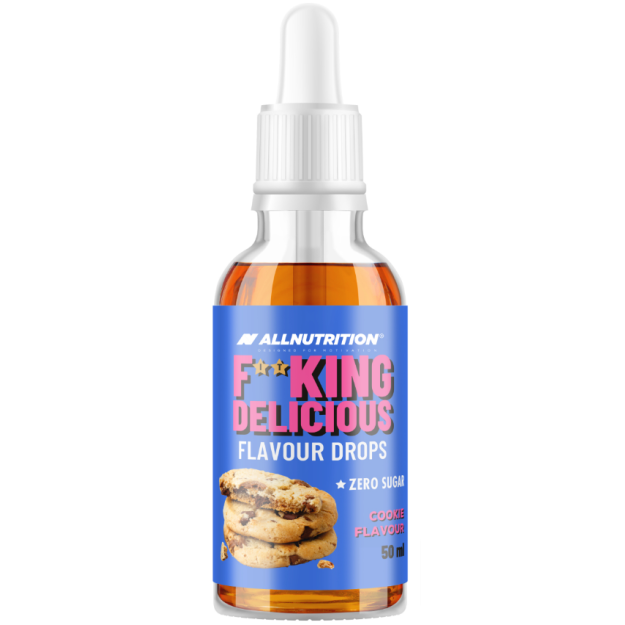 AllNutrition Fitking Flavour Drops 50 мл - Печенье AllNutrition Fitking Flavour Drops 50 мл - Печенье