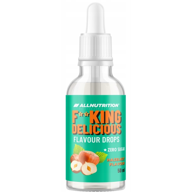 AllNutrition Fitking Flavour Drops 50 ml - Riešutas AllNutrition Fitking Flavour Drops 50 ml - Riešutas