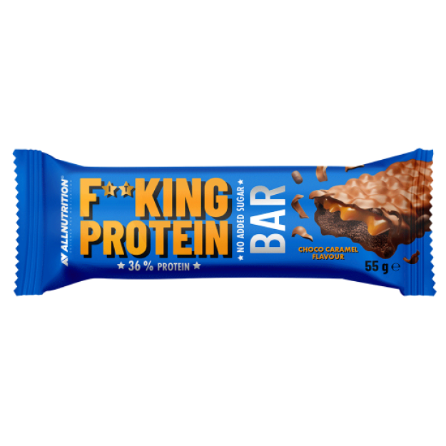 Fitking Delicious Protein bar 55 g , šokolādes karamele