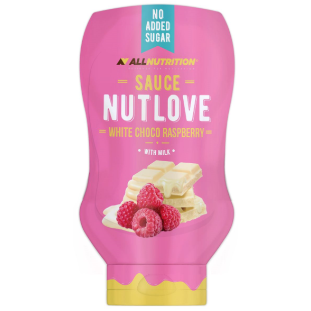 Nutlove Sauce 280 г - Белый шоколад с малиной