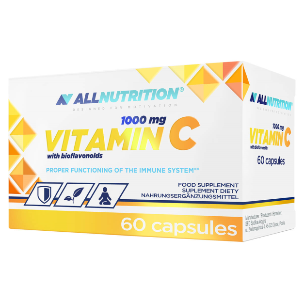 AllNutrition C-vitamiin 1000 + bioflavonoidid 60 kapslit AllNutrition C-vitamiin 1000 + bioflavonoidid 60 kapslit