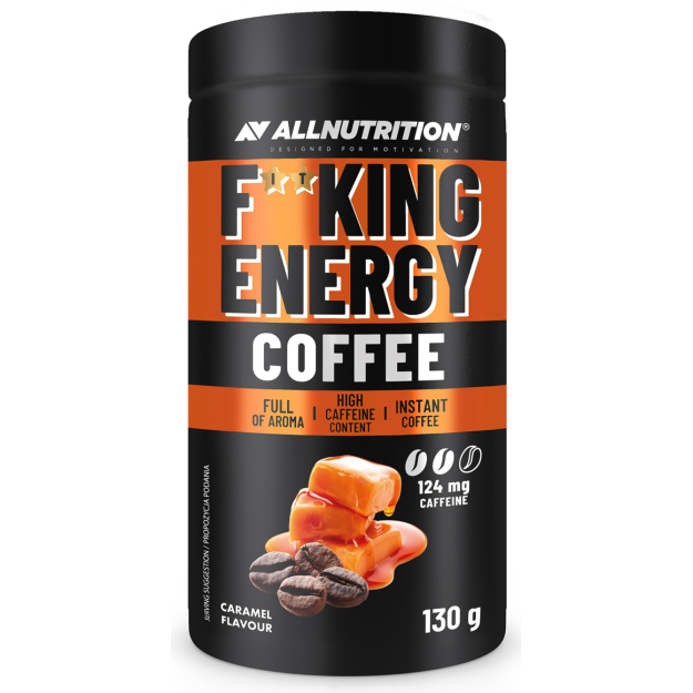 Fitking Energy Coffee 130 g - Karamele