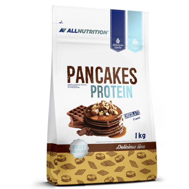 AllNutrition Baltyminiai blynai 1000 g - šokolad AllNutrition Baltyminiai blynai 1000 g - šokolad