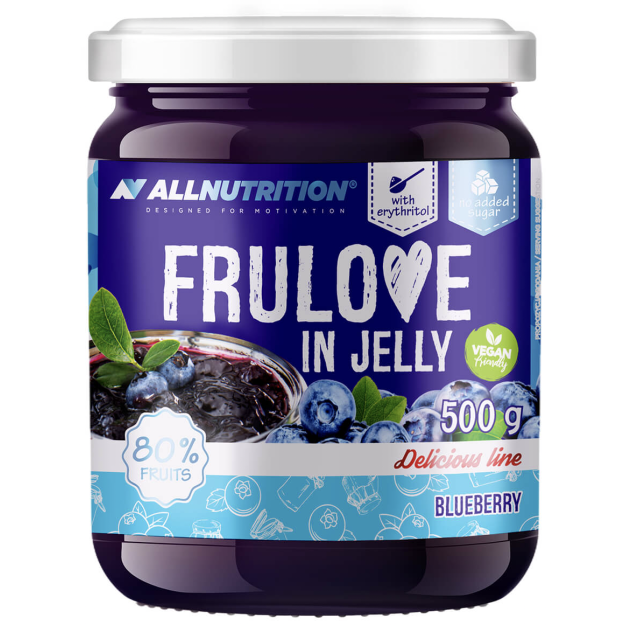 AllNutrition Frulove In Jelly 500 g - Mėlynė AllNutrition Frulove In Jelly 500 g - Mėlynė
