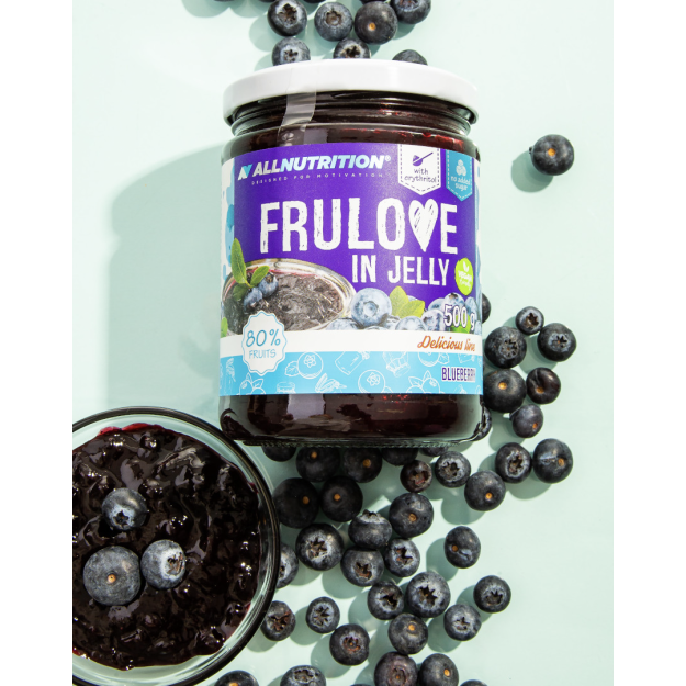 AllNutrition Frulove In Jelly 500 g - Mėlynė AllNutrition Frulove In Jelly 500 g - Mėlynė