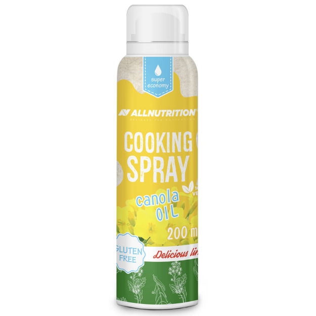 AllNutrition Cooking Spray 200 ml - Canola Oil AllNutrition Cooking Spray 200 ml - Canola Oil