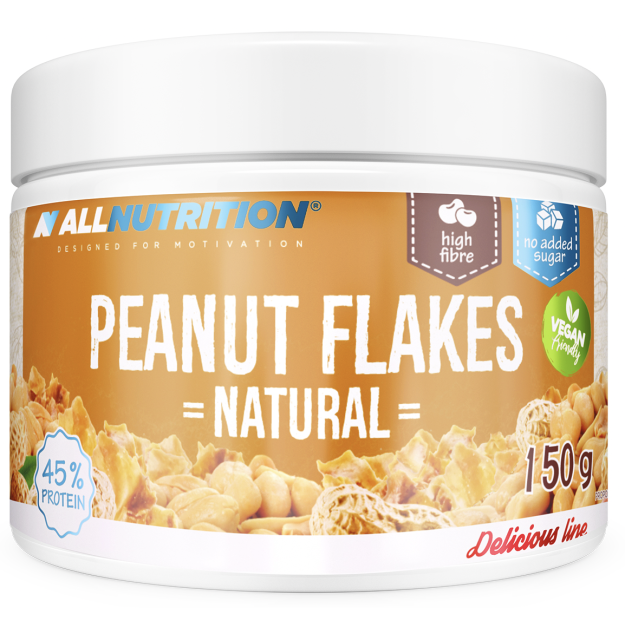AllNutrition Maapähkli helbed 150 g pilt AllNutrition Maapähkli helbed 150 g foto