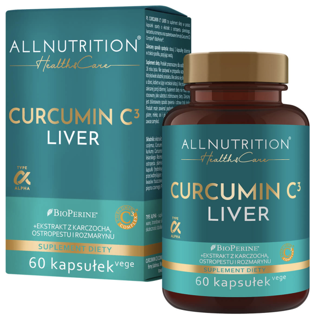 AllNutrition Health & Care Curcumin C3 Liver 60 капсул AllNutrition Health & Care Curcumin C3 Liver 60 капсул