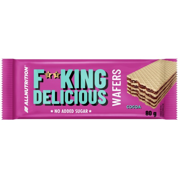 Fitking Delicious Вафли 80 г - Какао