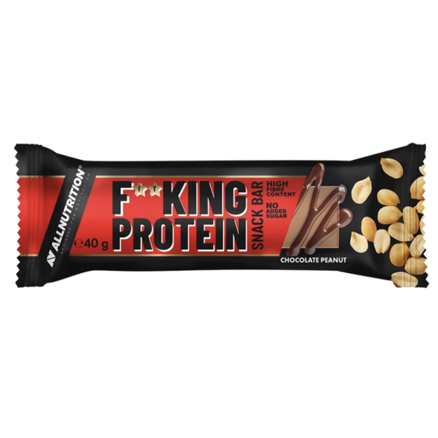 Fitking Protein Snack Bar 40 g - Maapähklid šokolaadis