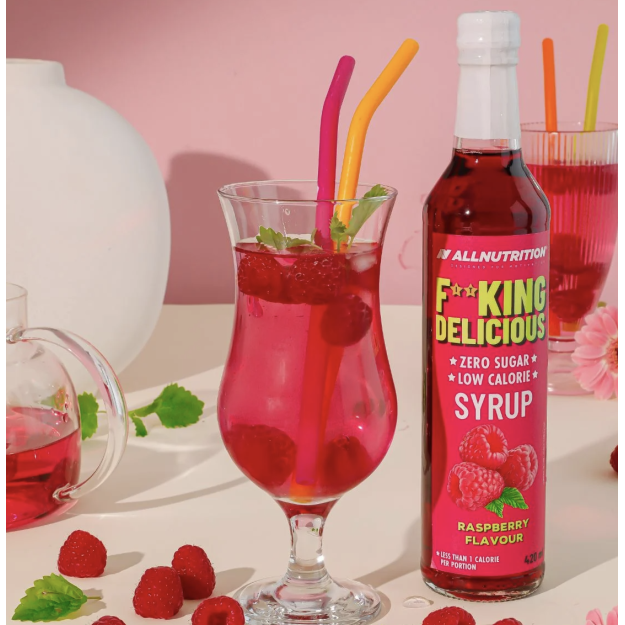 AllNutrition Syrup Zero 420 мл - Малина AllNutrition Syrup Zero 420 мл - Малина