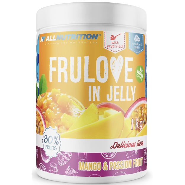 AllNutrition Frulove In Jelly 1000 g - Mango ja granadill pilt AllNutrition Frulove In Jelly 1000 g - Mango ja granadill foto