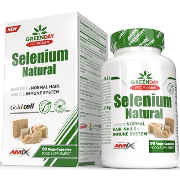 Amix Nutrition GreenDay® ProVegan Natural Selenium 90 vege capsules picture Amix Nutrition GreenDay® ProVegan Natural Selenium 90 vege capsules photo
