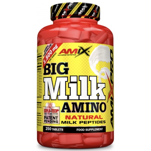 Amix Nutrition Amino Milk Peptide 250 tabletes fotogrāfija