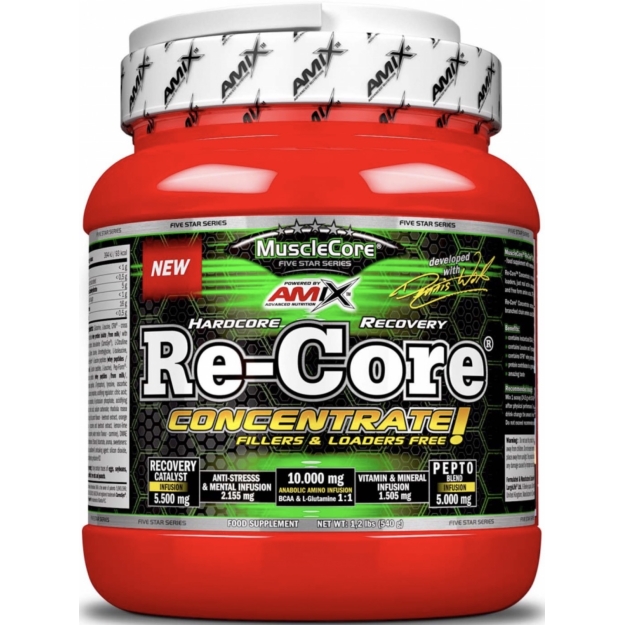 Amix Nutrition MuscleCore DW Re-Core Concentrate 540 g fotogrāfija