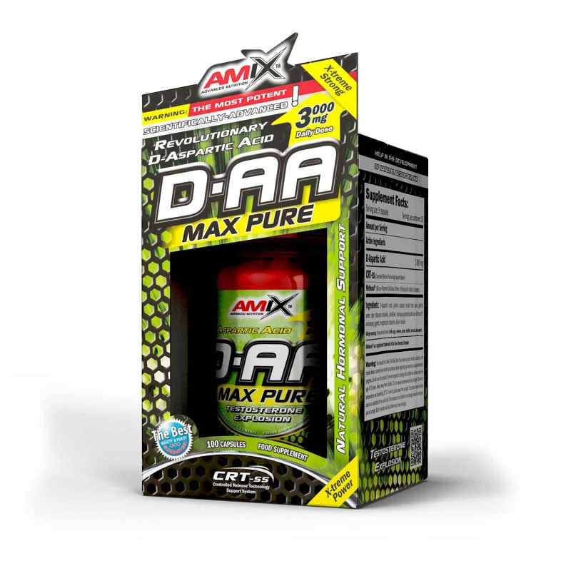 Amix Nutrition D-AA 100 capsules BOX bilde Amix Nutrition D-AA 100 capsules BOX fotogrāfija