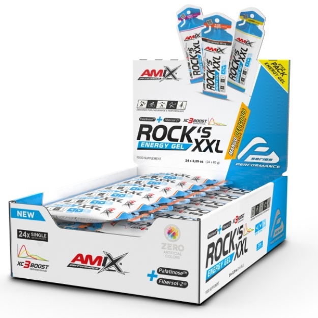 Rock's Gel XXL Free 65 g - Mango x 24