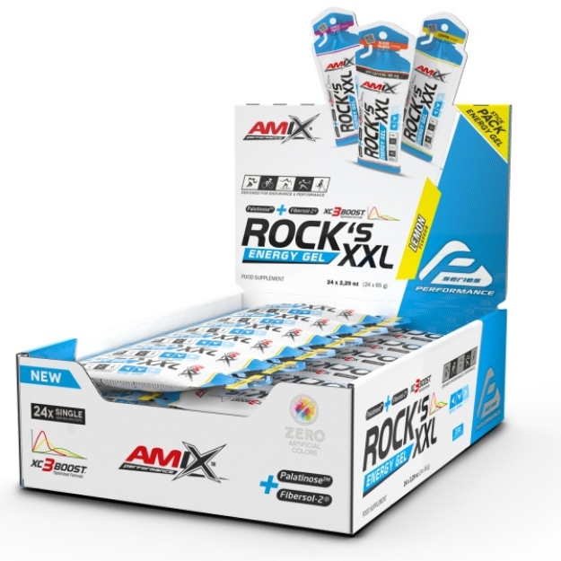 Rock's Gel XXL Free 65 g - Lemon x 24