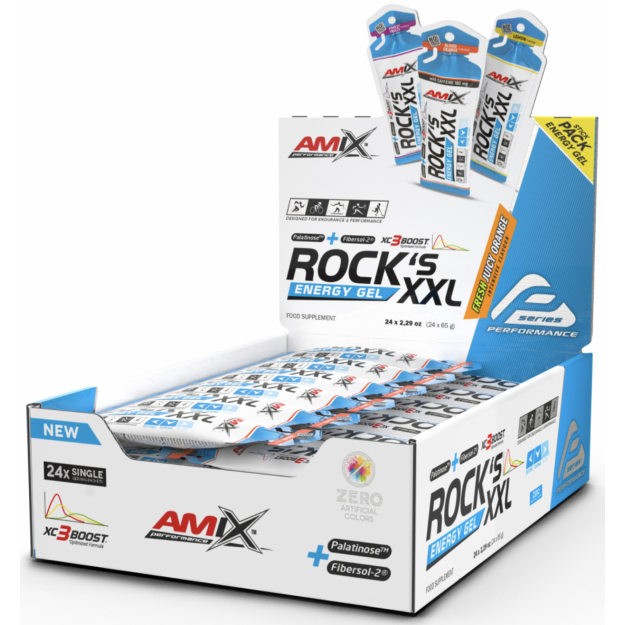 „Rock's Gel XXL Free“ 65g - oranžinė x 24