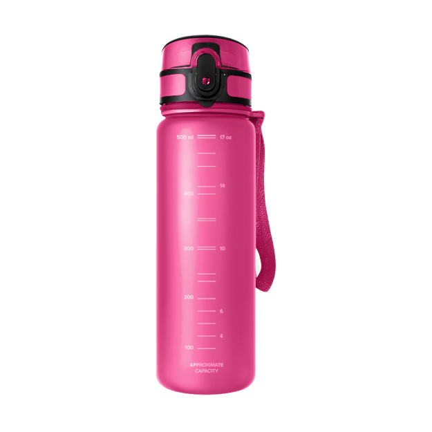 Aquaphor Butelis su City filtru 500 ml - rožinis Aquaphor Butelis su City filtru 500 ml - rožinis