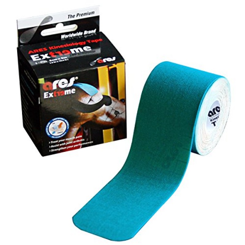 Kinesio lente EXTREME 5 M x 5 CM - Zils