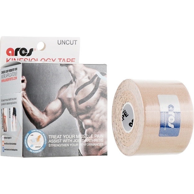 Ares Tape Kinesio Tape 5 M x 5 CM - beige Ares Tape Kinesio Tape 5 M x 5 CM - beige