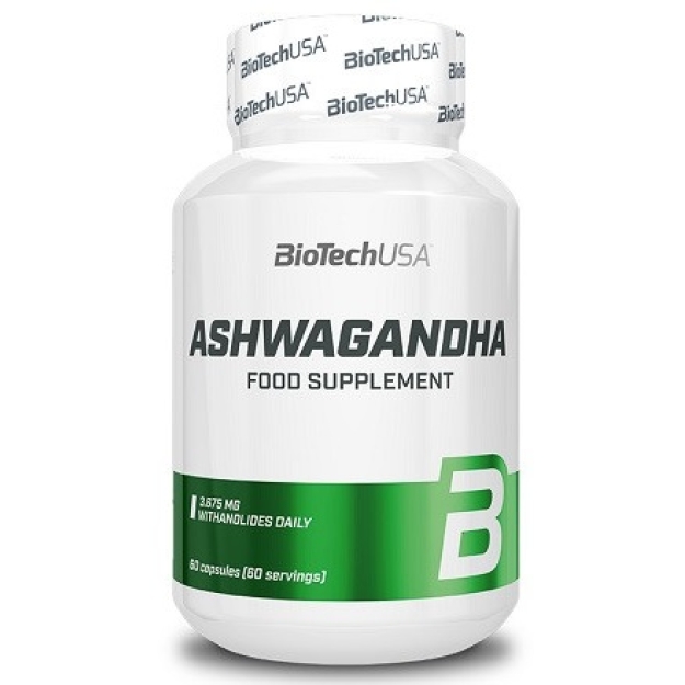 Biotech USA Ashwagandha 60 caps fotogrāfija